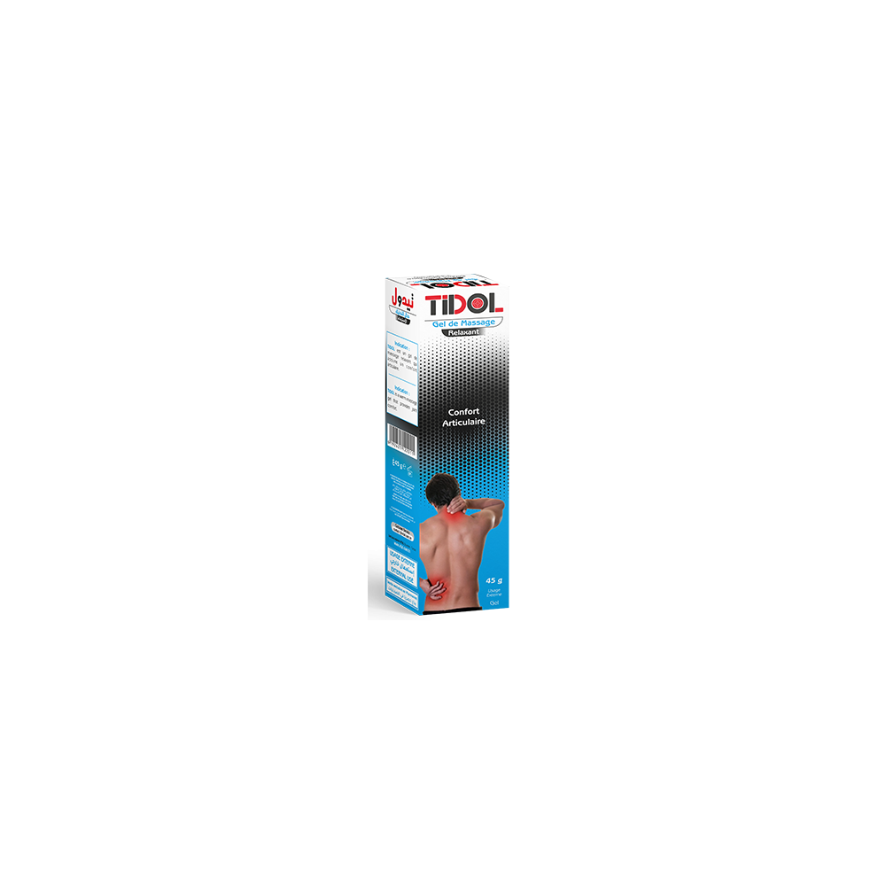 TIDOL Gel de massage Relaxant